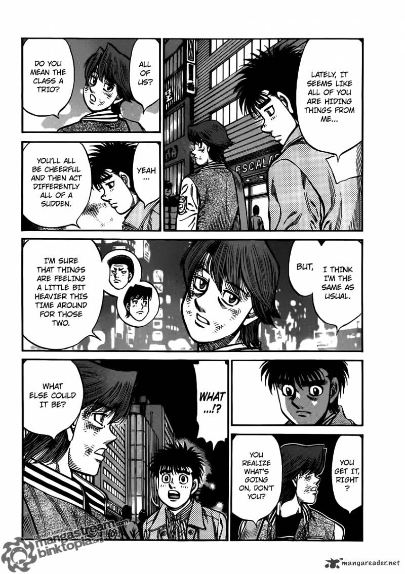 Hajime no Ippo: Fighting Spirit, Chapter 948 image 09